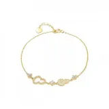 Gourd Bracelet-Gold