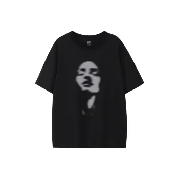 WOHOO T Shirts Unisex Black