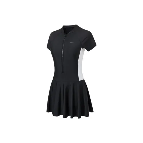 XTEP One piece Swimsuit Women's Black