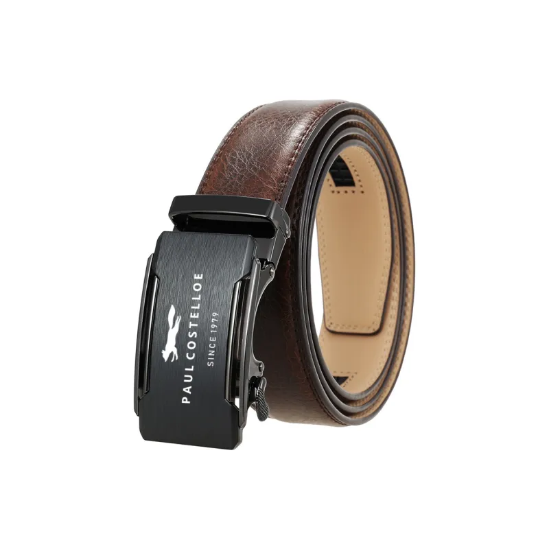 PAUL COSTELLOE Cow Leather Belts Unisex 3.5cm-5