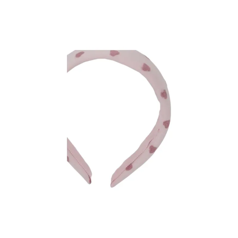 MOSCHINO Cotton, Polyamide, Polyester, Metallized Fiber Headbands Kids' Pink-2