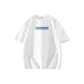 [100% cotton]White (Minimalist Text Center Logo)