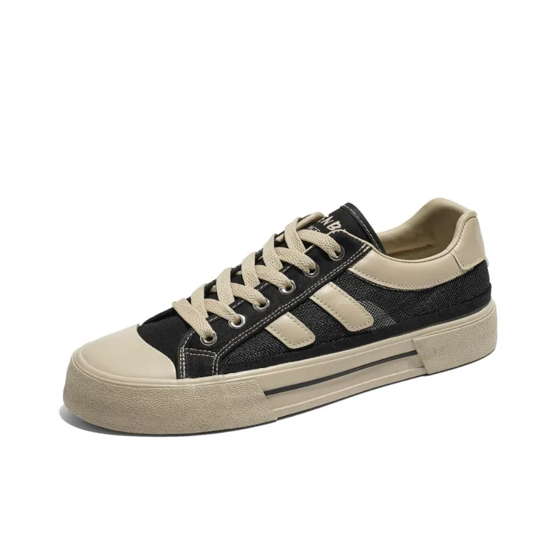 RENBEN Slip Resistant, Abrasion Resistant, Breathable Low Top Canvas Shoes Men's-6