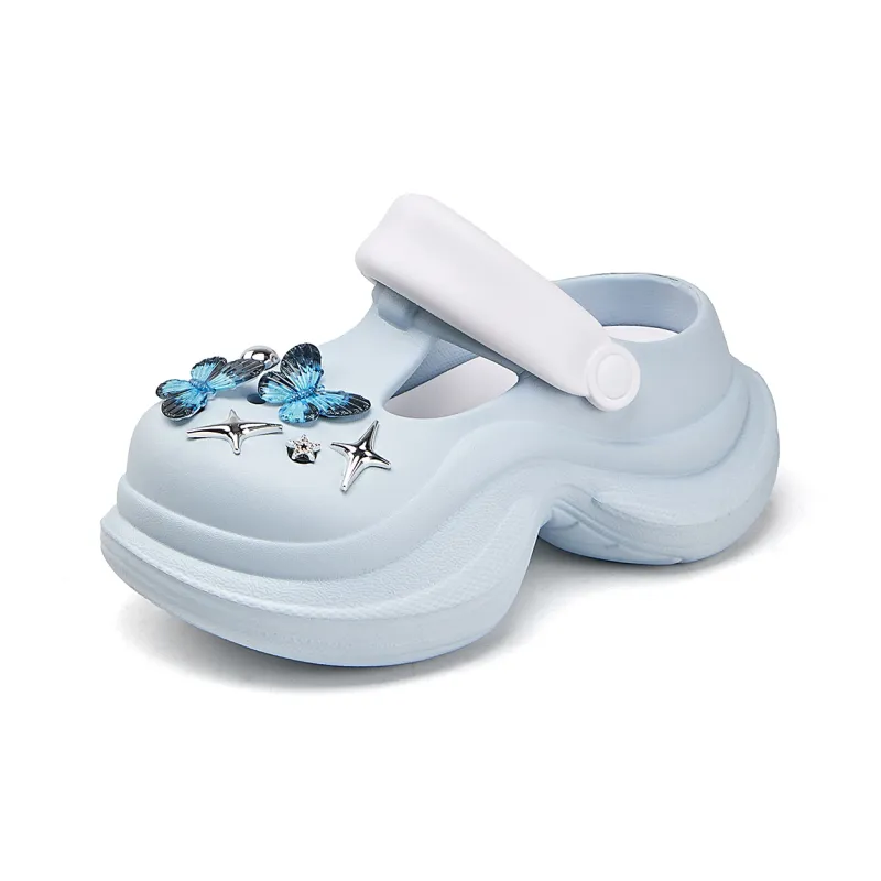 La Chapelle Closed Toe Slippers-5