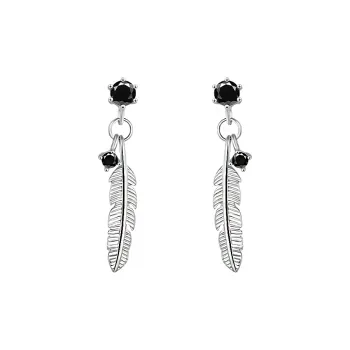 Daisy Dream 999 Fine Silver Stud Earrings Women's