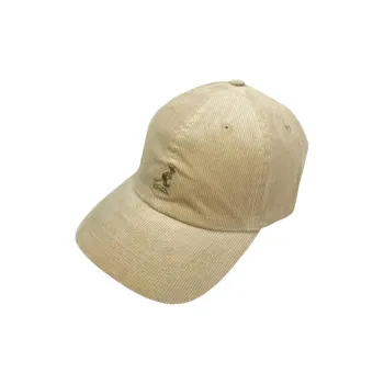 KANGOL Corduroy Baseball Caps Unisex Yellow
