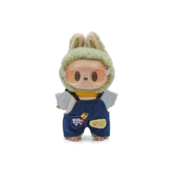 [Dress Up Doll] POP MART THE MONSTER Cool Denim Hang Tag Box 17cm