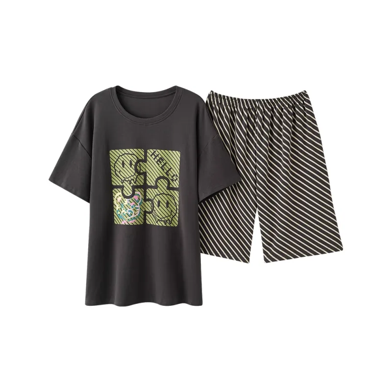 Pretty lady Men Pajama Sets-0