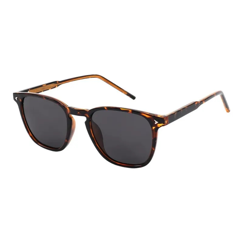 JEKA TR/Memory Plastic Round Sunglasses Unisex-6
