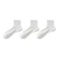 [3 Pack/10A Antibacterial Cooling Mulberry Silk]3 Pack White