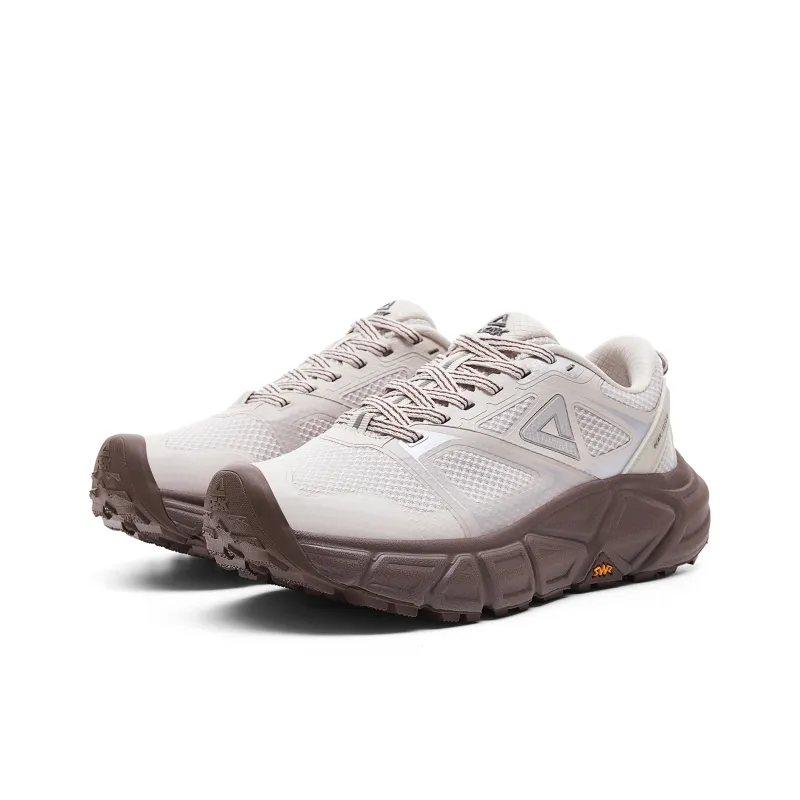 PEAK Cushioning, Rebound, Slip Resistant Low Top Running Shoes Women's Wheat Khaki-2