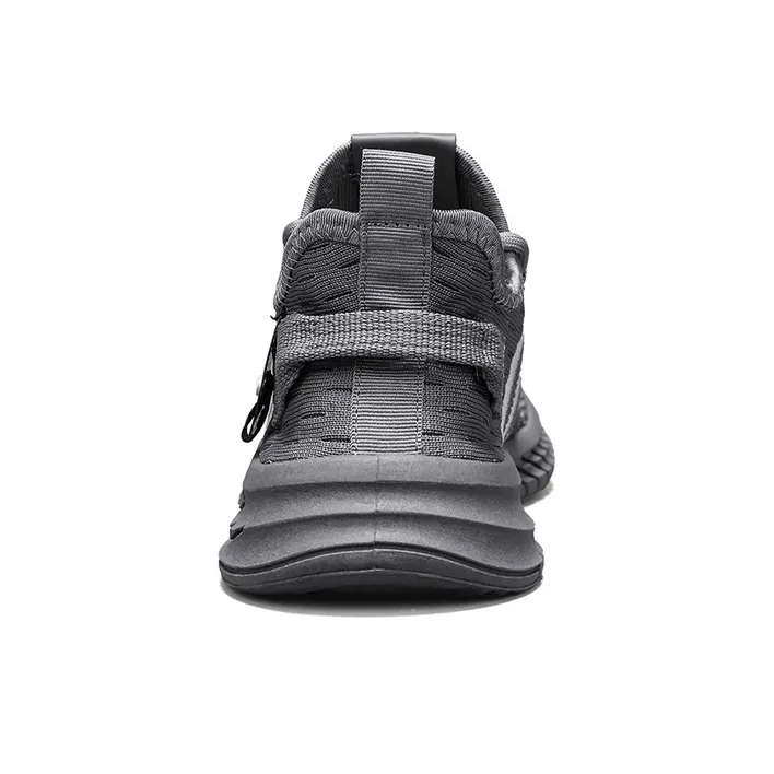 Binary Lightweight And Breathable Low Top Casual Shoes Men's Gray-1