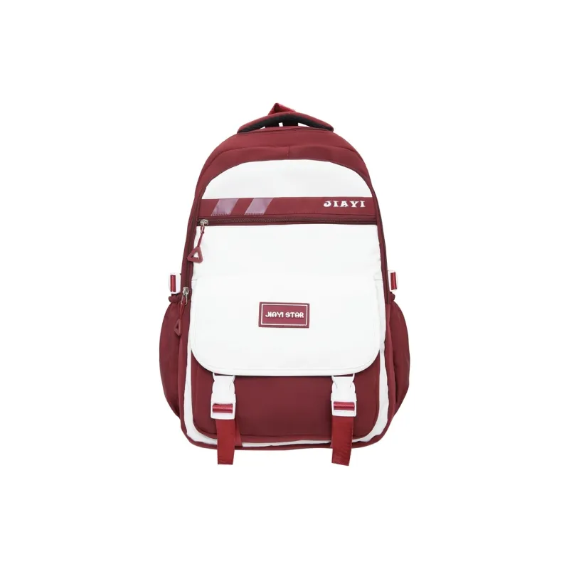Yalu Nylon Backpack Unisex Multicolor-12