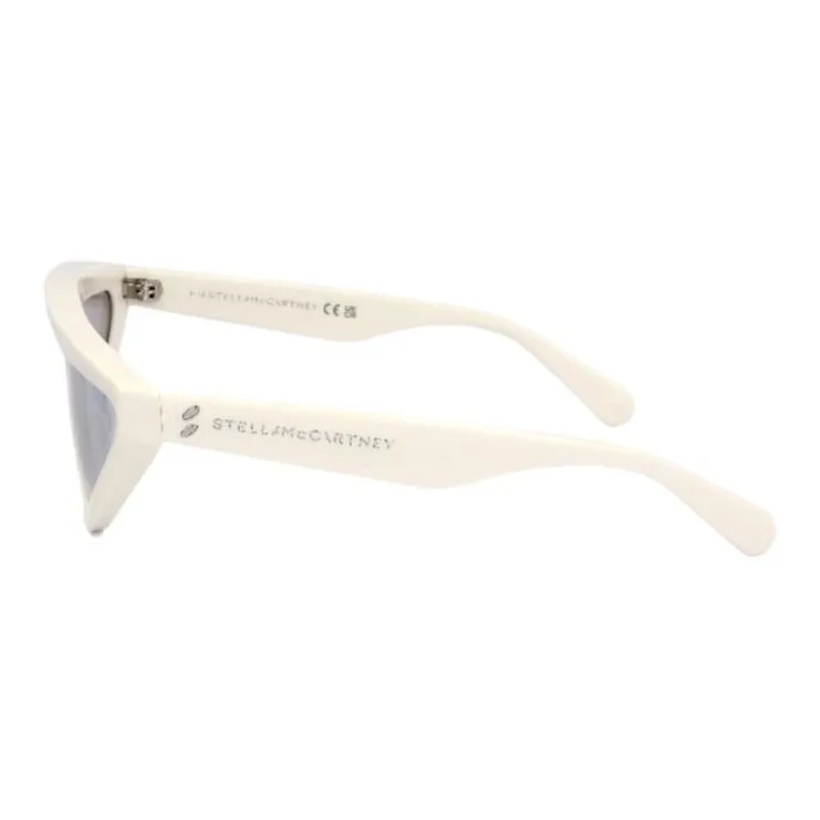 Stella McCartney Irregular Shape Sunglasses Women's Beige-2