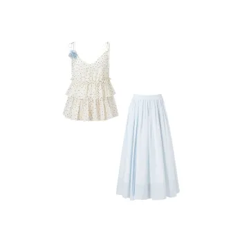 ACAINES Two Piece Skirt Sets Women's
