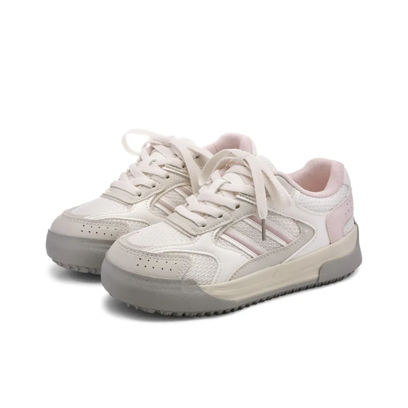 The New Age Family Low Top Skateboard Shoes Women's Rose Pink-1