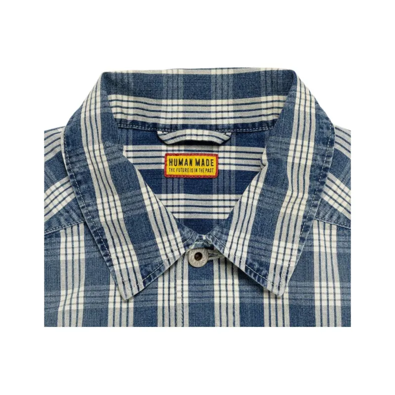HUMAN MADE Check print Shirt Jacket-4