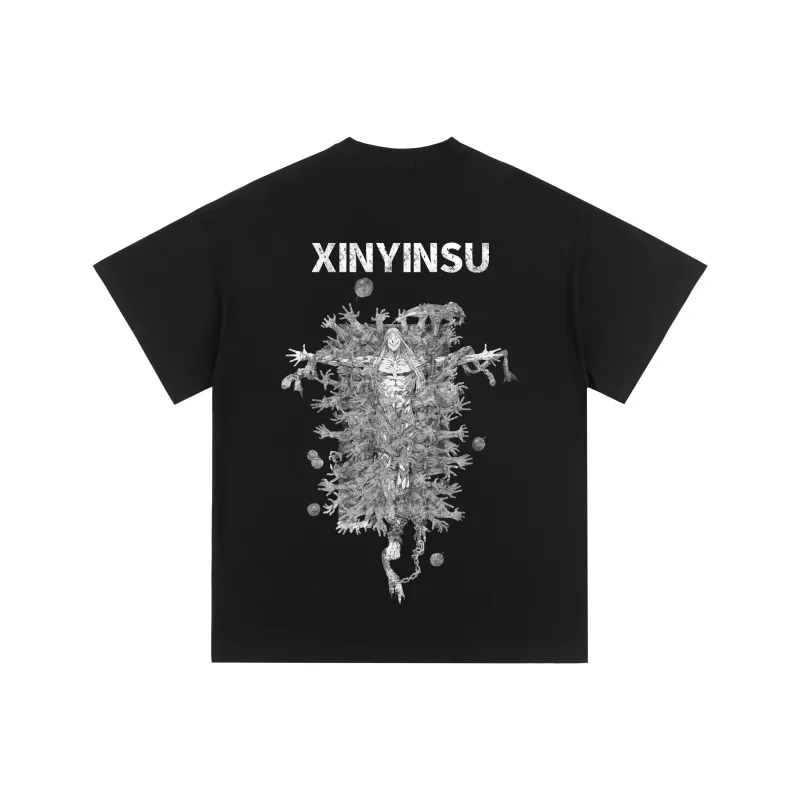 XINYINSU X SHISHANGZUIQIANG T Shirt Unisex-0