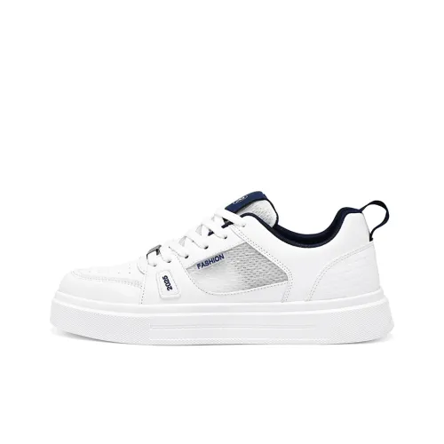 BINGO DUCK Slip Resistant And Breathable Low Top Skateboard Shoes Men's