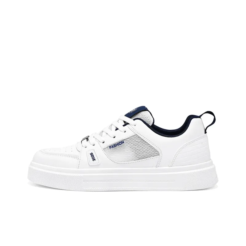 BINGO DUCK Slip Resistant And Breathable Low Top Skateboard Shoes Men's-0