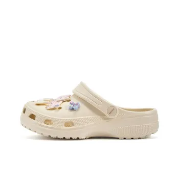 DAPHNE Clogs Women's Beige Yellow