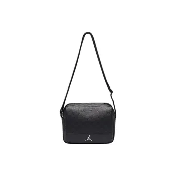 Jordan PU Messenger Bag, Shoulder Bag Mini Unisex Black