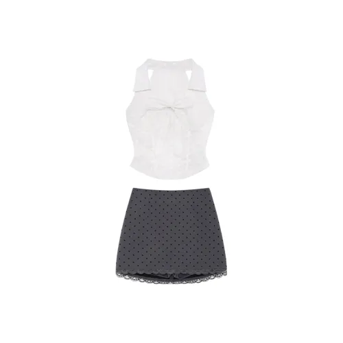 OZVO Two Piece Skirt Sets Women's