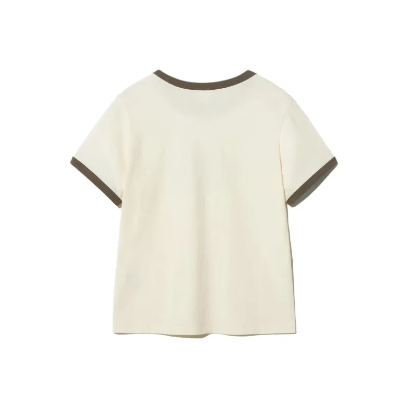 FILA T Shirts Women's Ecru-1