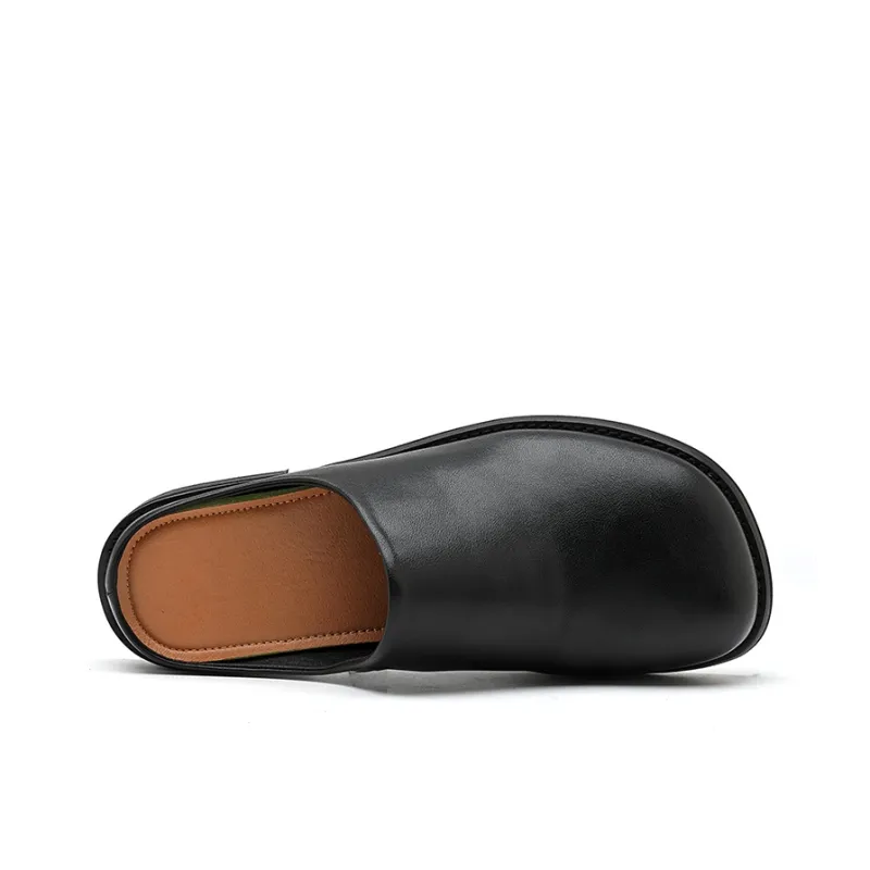 Cachiotti Closed Toe Slippers Men's Black-2