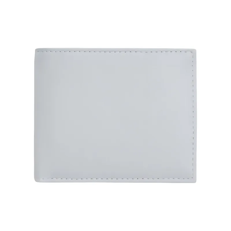 ZARA Polyurethane Wallet Men's Pearl Gray-0