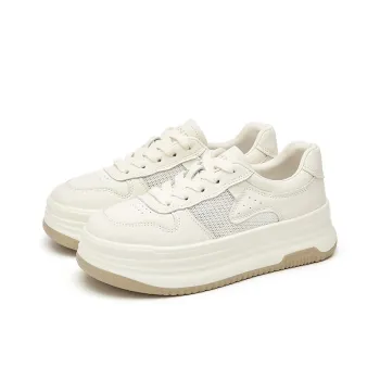 DAPHNE Low Top Skateboard Shoes Women's Ecru