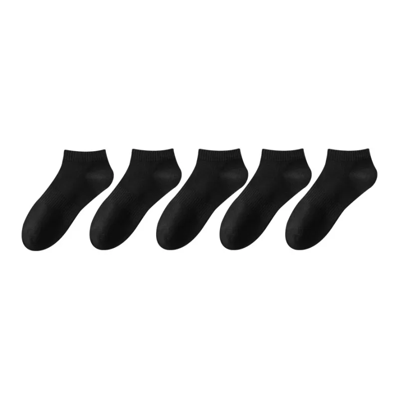 Lan Miao No Show Socks Men's 5 Pack-3