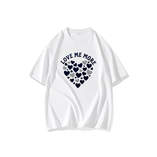 FAIRWHALE Drop Shoulder Sleeve T Shirt Women's