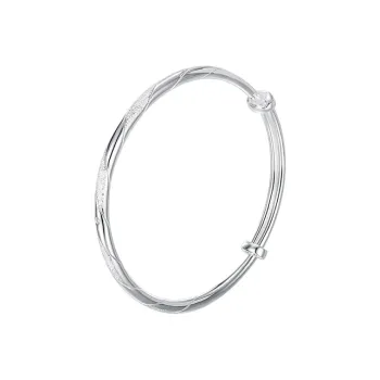 CHAOHONGJI S990 Silver Sterling Silver Bracelets Women's