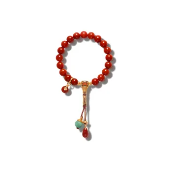 RIXIANGWAN South Red Agate Bracelets Unisex