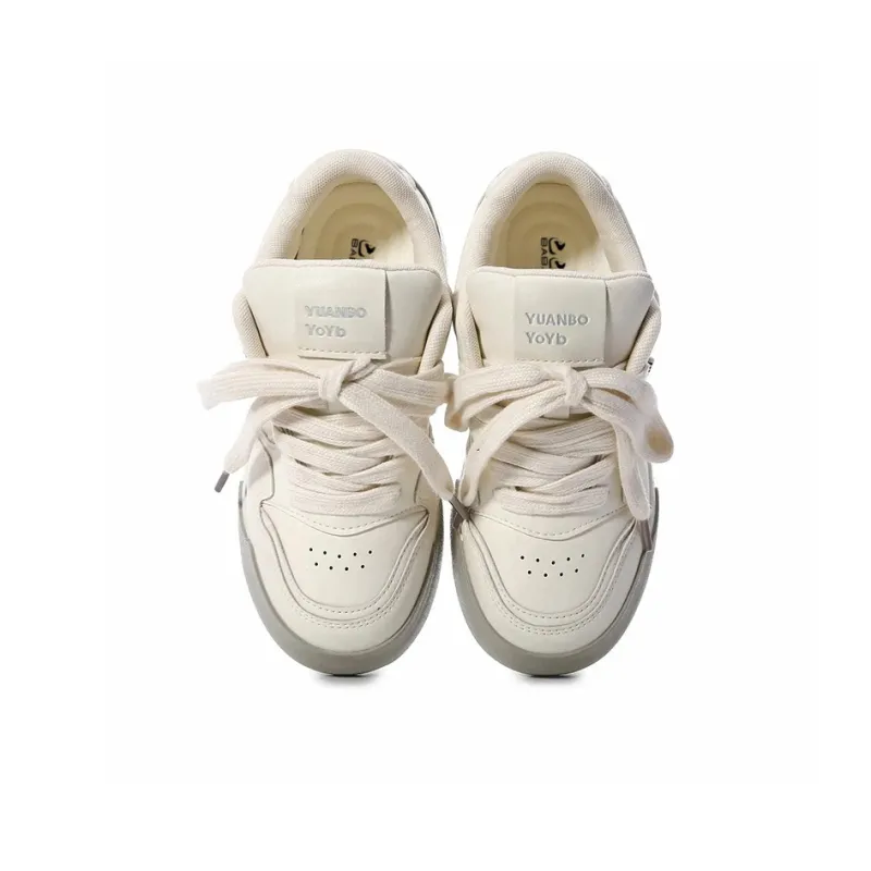Babak Low Top Skateboard Shoes Women's Yellow-10
