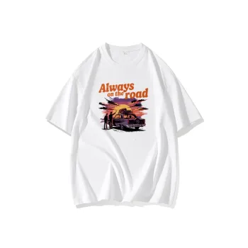 FAIRWHALE Drop Shoulder Sleeve T Shirt Women's