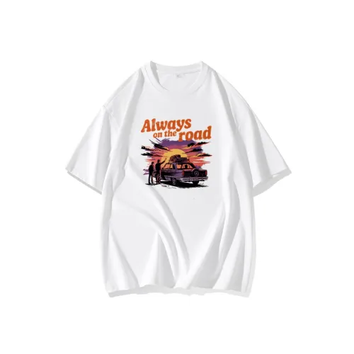 FAIRWHALE Drop Shoulder Sleeve T Shirt Women's