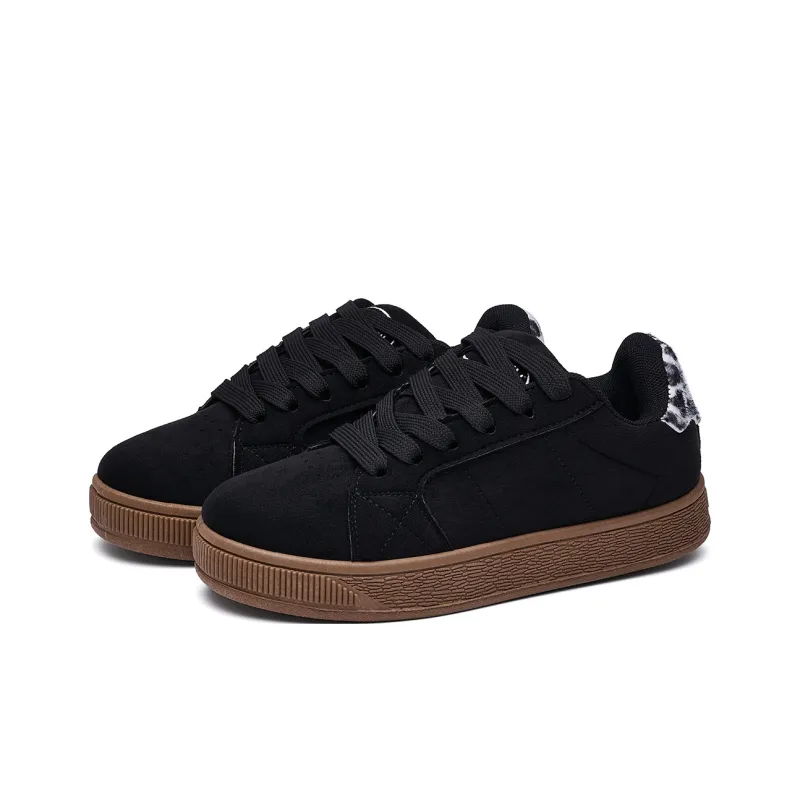 MUKALUO Anti Slip Wear Resistant Low Top Skateboard Shoes Women's-9