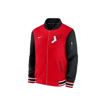 Nike Chicago White Sox Authentic Collection City Connect Men's Nike Mlb Full Zip Bomber Jacket