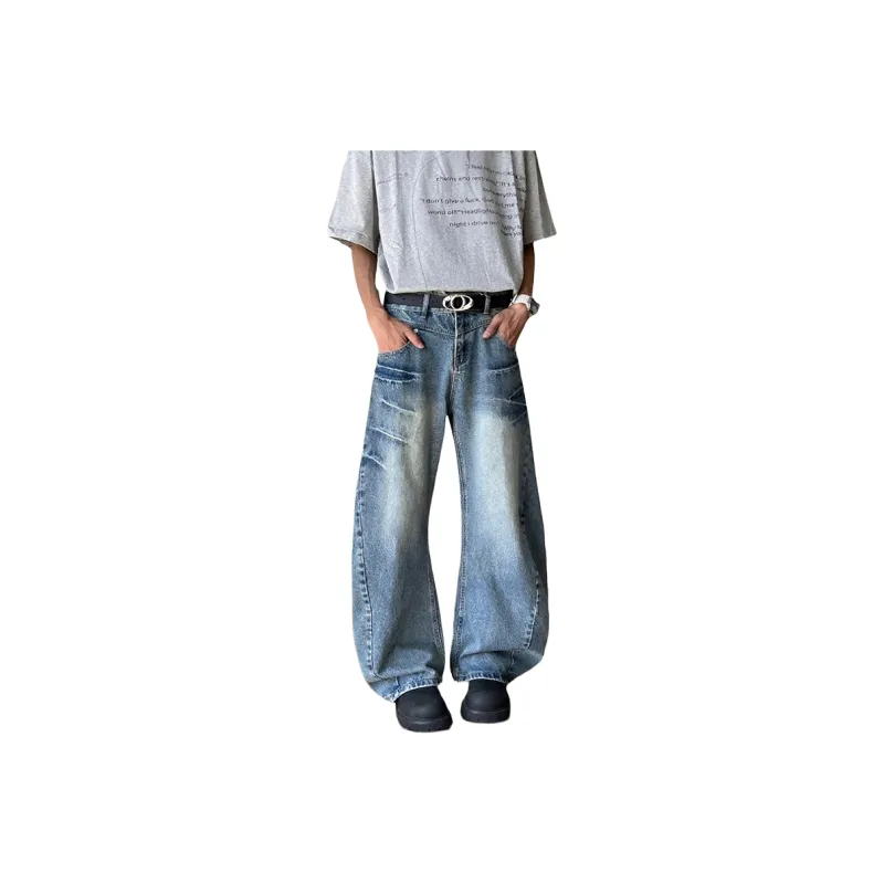 NVRFRGT Jeans Unisex Blue-0