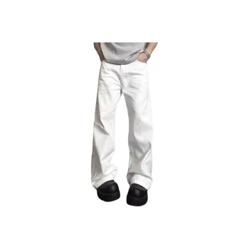 RASHOMONG Jeans Unisex White