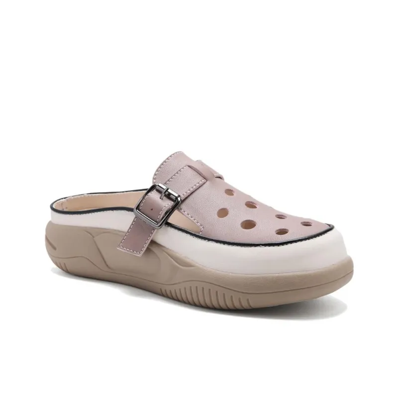 Reivanti Wrap-toe Slippers Women's Rice Light Purple-1