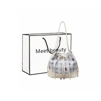 Fitchell PU Casual One Shoulder Backpack Regular Women's Diamond Pattern/Vertical Stripes/Square