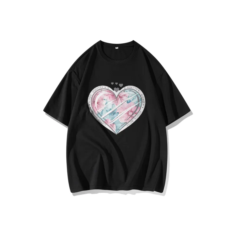 FAIRWHALE Drop Shoulder Sleeve T Shirt Women's-3