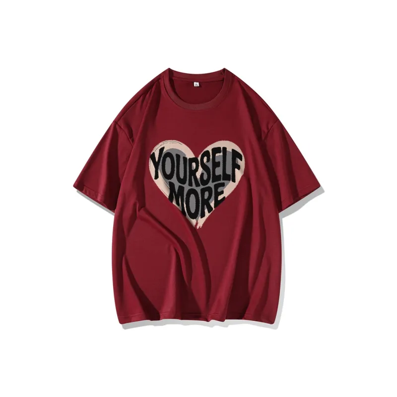FAIRWHALE Drop Shoulder Sleeve T Shirt Women's-6