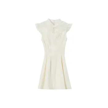 SYEEE WITH U Short Sleeved Dress Women's