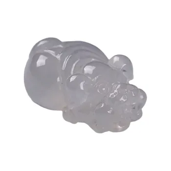 Execute The Blessing Ice Type Jadeite Pendants Unisex