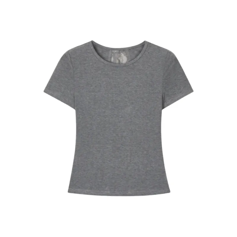 YGPRW T Shirts Women's Gray-0