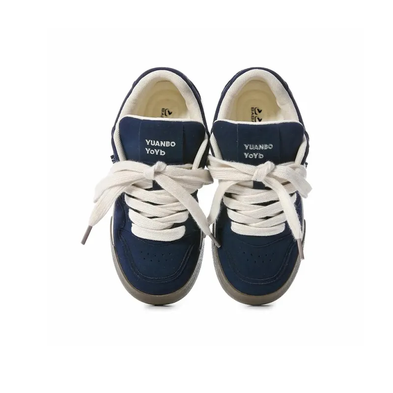 Babak Low Top Skateboard Shoes Women's Yellow-6